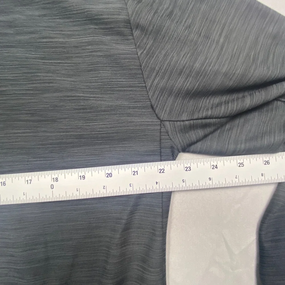 Nike Dri-FIT Quarter Zip Pullover Mens XL Gray Heather Athletic Golf Running